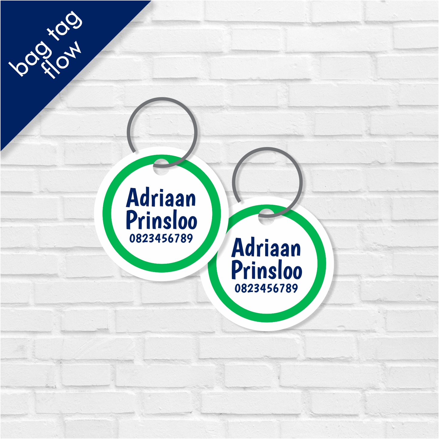 Boys Classic Bag Tags