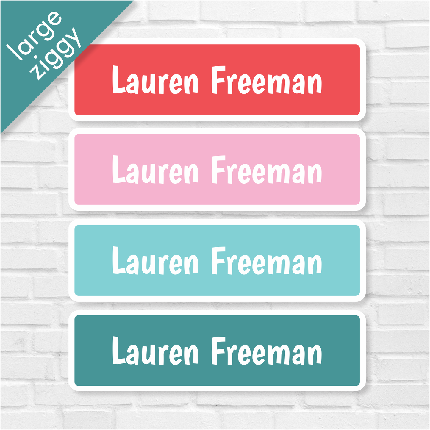 Waterproof Classic Large Labels