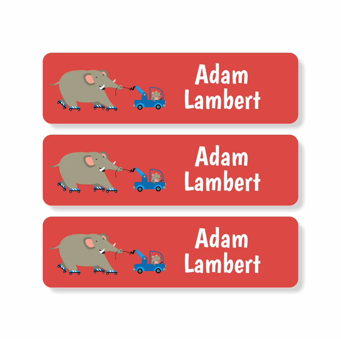 Stationery Designer Large Labels