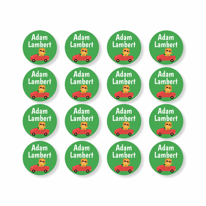 Stationery Designer Small Round Labels