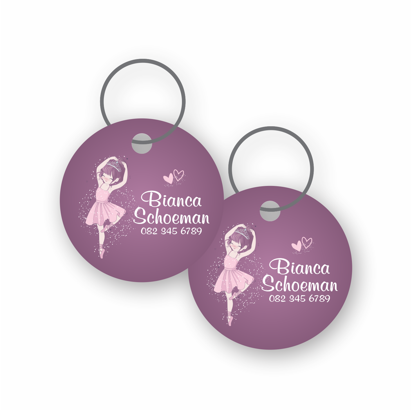 Girls Designer Bag Tags