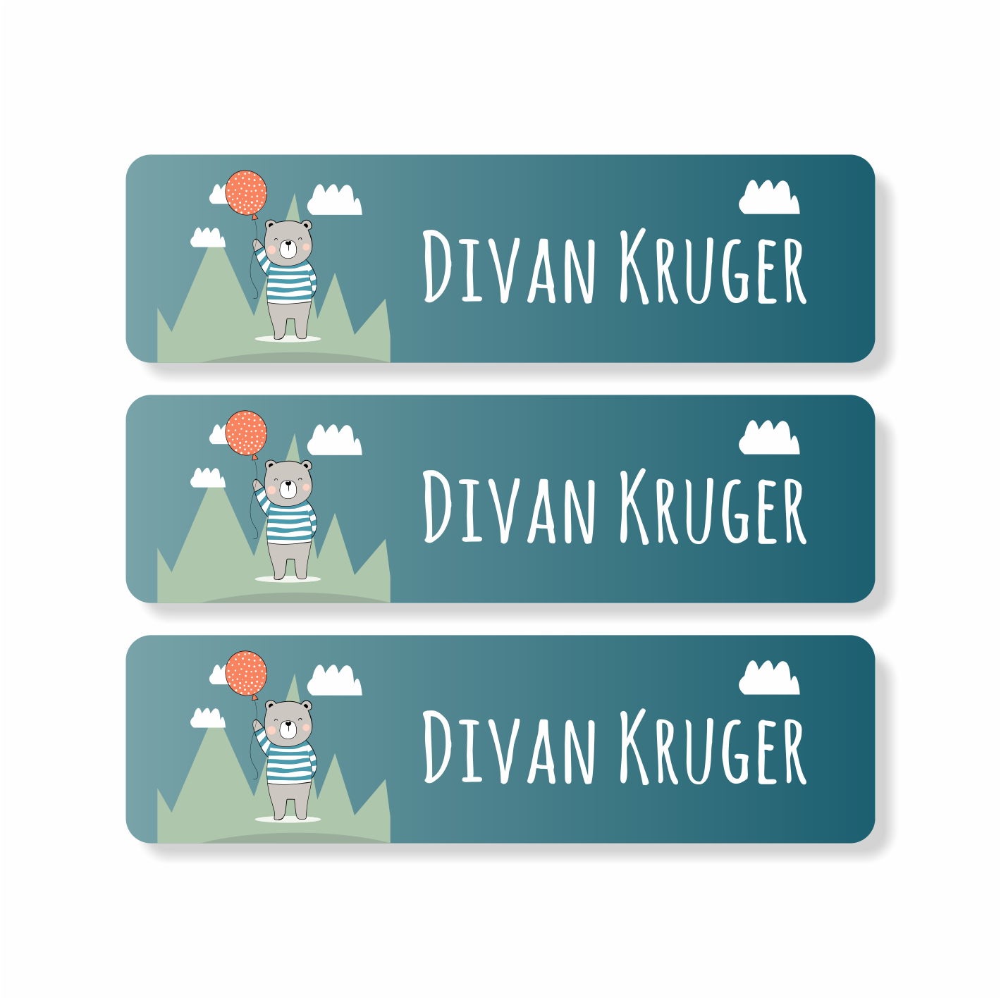 Stationery Designer Large Labels