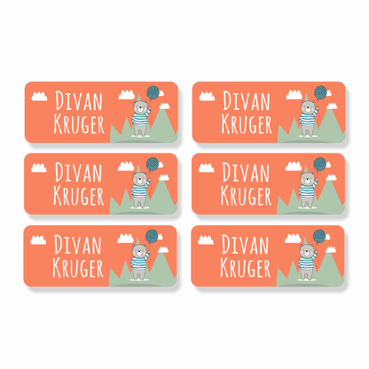 Waterproof Designer Medium Labels