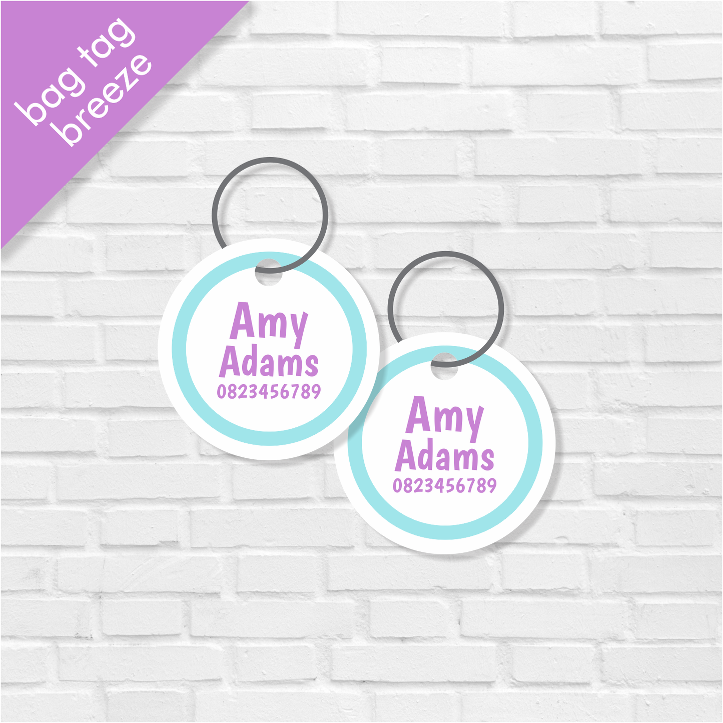 Girls Classic Bag Tags