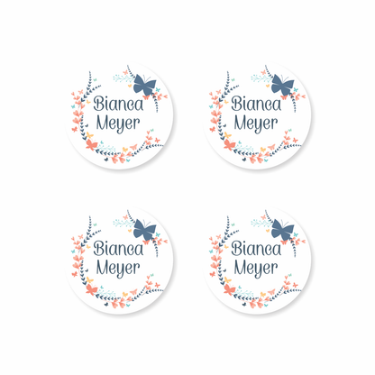 Stationery Designer Large Round Labels