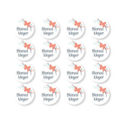 Stationery Designer Small Round Labels