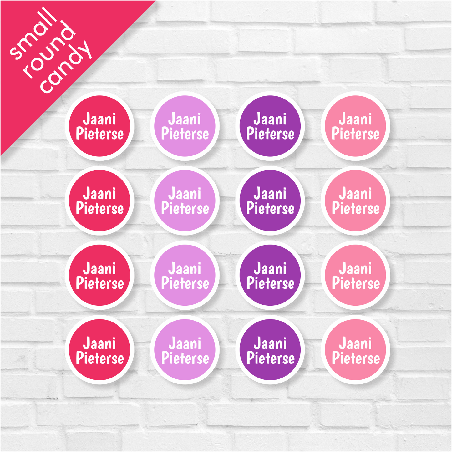 Stationery Classic Small Round Labels