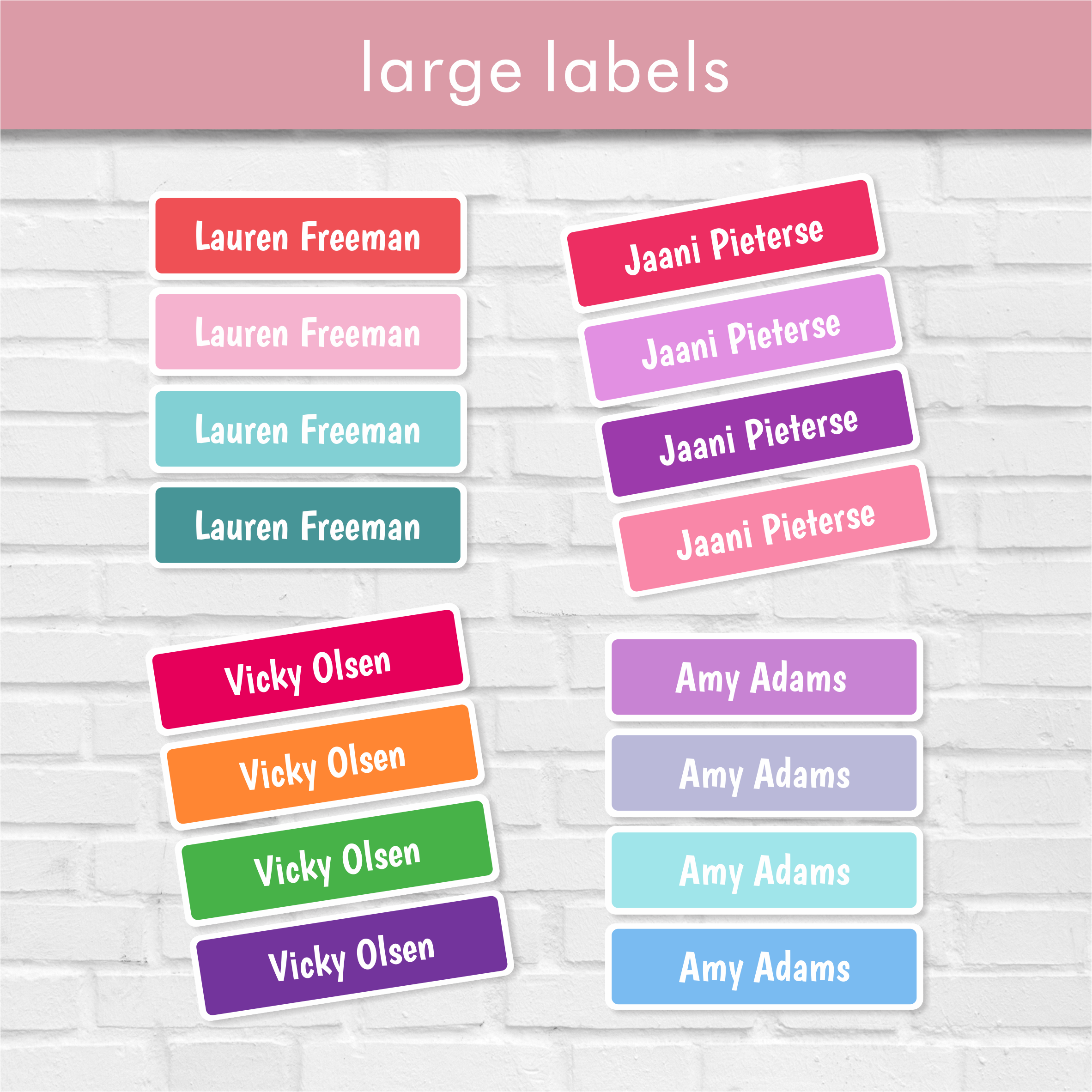 Stationery Classic Large Labels – Stikit