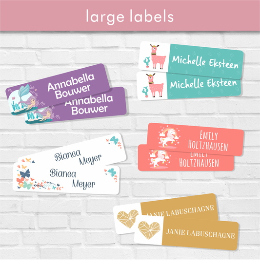 Stationery Designer Large Labels