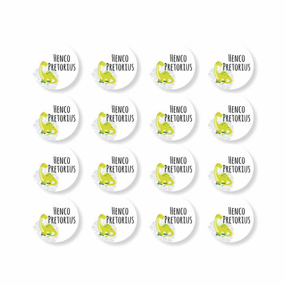 Stationery Designer Small Round Labels