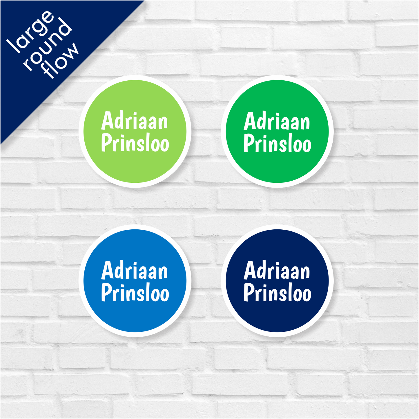 Stationery Classic Large Round Labels – Stikit