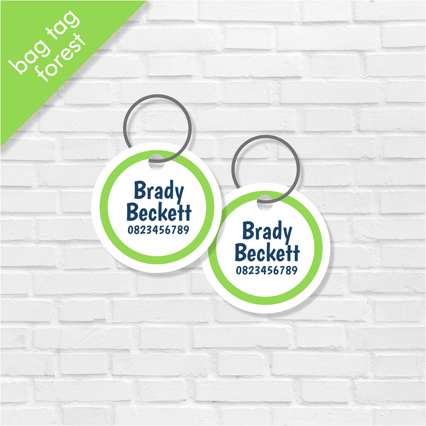 Boys Classic Bag Tags
