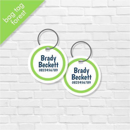Boys Classic Bag Tags