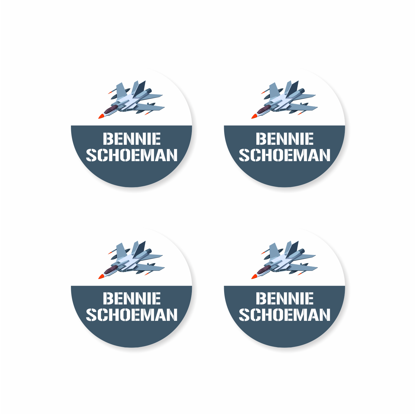 Waterproof Designer Large Round Labels – Stikit