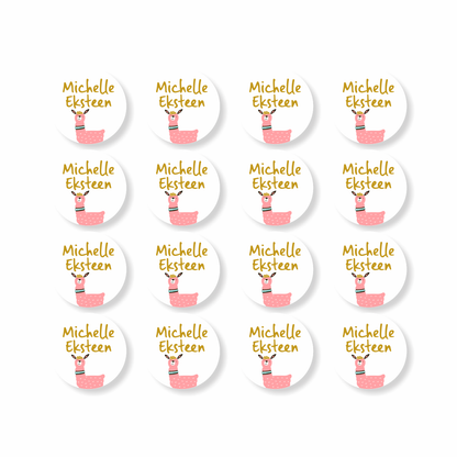 Stationery Designer Small Round Labels