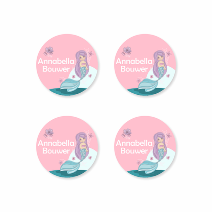 Waterproof Designer Large Round Labels