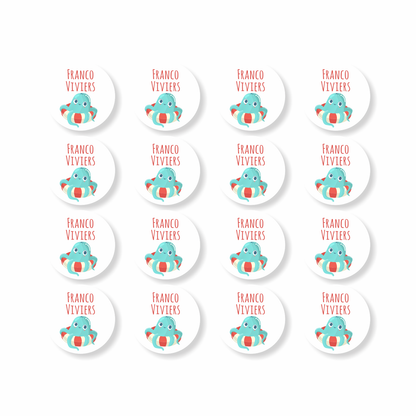 Stationery Designer Small Round Labels