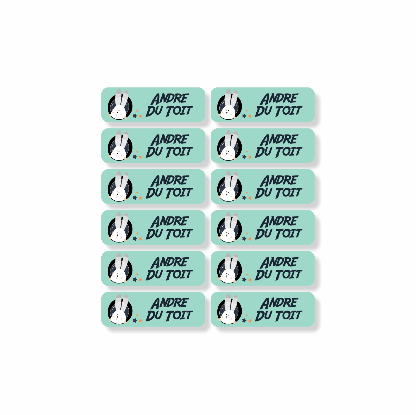 Waterproof Designer Small Labels