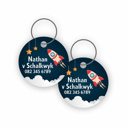 Boys Designer Bag Tags