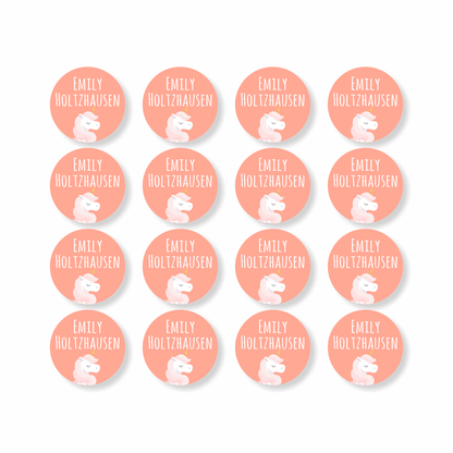 Waterproof Designer Small Round Labels