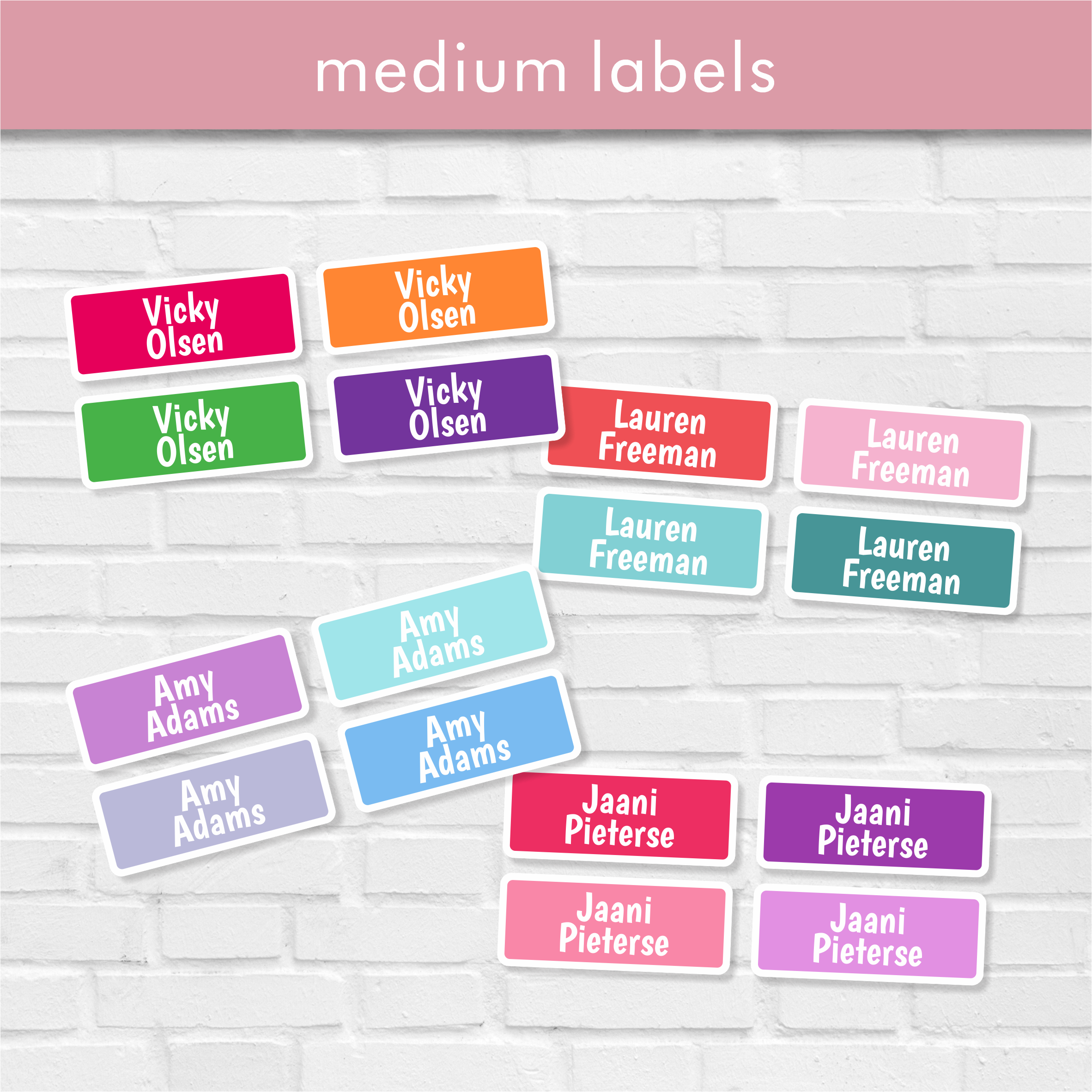 Stationery Classic Medium Labels – Stikit